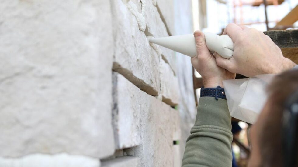 Why & How to Grout Stone Veneer - Grouting Tips | Casa Di Sassi