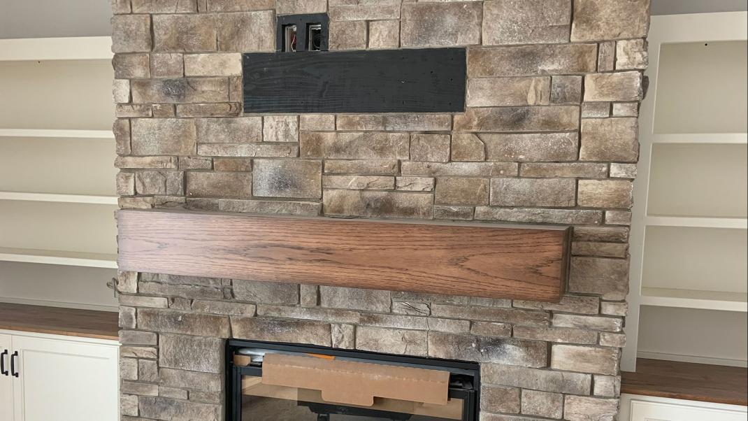 Stone Veneer Finishing Touches
