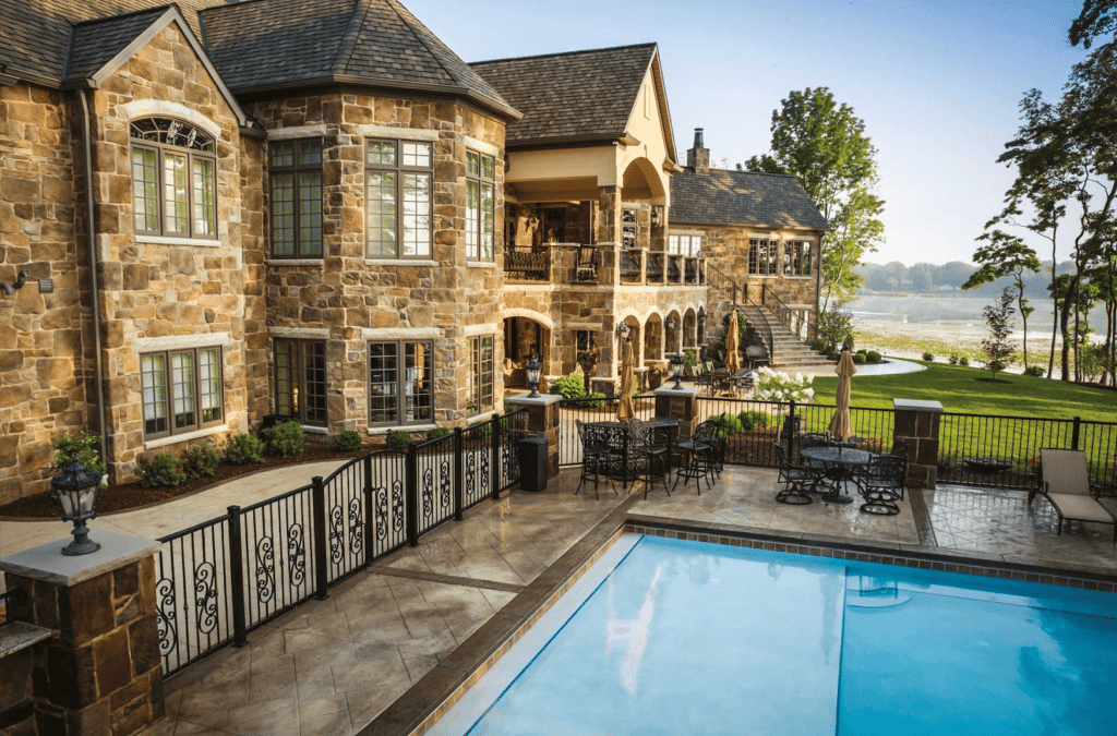Enhancing Pool Areas with Durable Stone Veneer